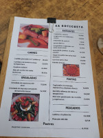 Sa Butigueta menu