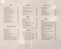 Bracafe Barcelona menu