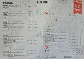 Bella Napoli menu