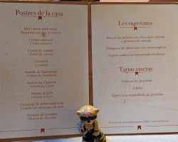 Casa Turnay menu