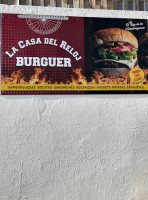 Burguer La Casa Del Reloj food