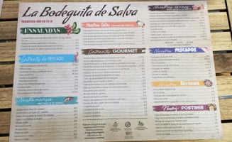 La Bodeguita De Salva menu