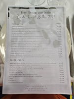 Emilio Restaurante menu