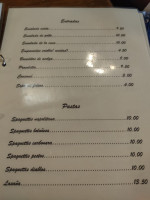 El Boliche menu