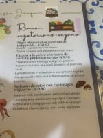 Meson Joaquin menu