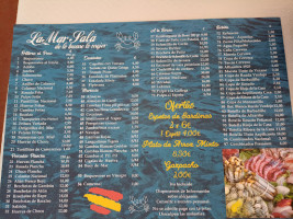 Freiduria Casa Celia menu