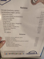 O Lar De Bustos menu