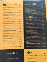 Poblet I Marieta menu