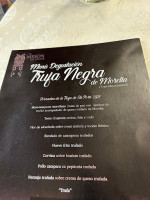 Mesón del Pastor menu