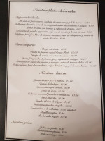 Los Morunos menu