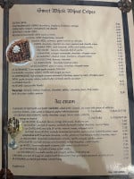 Creperie Bretonne menu