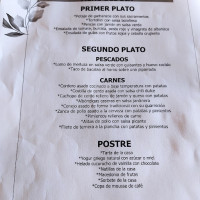 La Huerta Vieja menu