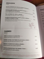 Prosecco Portixol menu