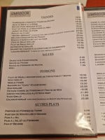 El Mirador menu