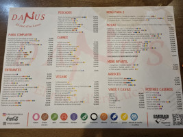 Danus menu