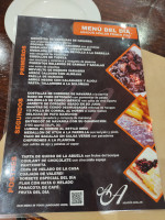 Horno De Aralar menu