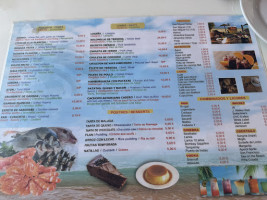 El Retiro Playa menu