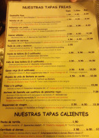 Casa Gabriela menu