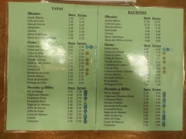 Aurelio menu