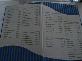 Gran Bahia menu