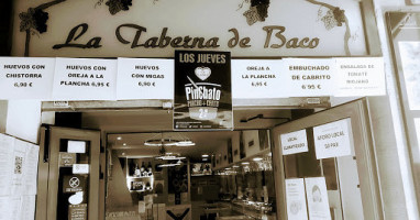 La Taberna de Baco inside