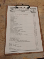 El Pasaje De Belluga menu