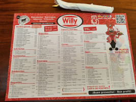 Hamburgueseria Willy Juia menu