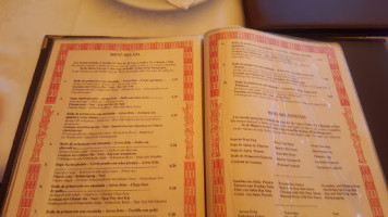 Puente De Oro menu