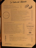 Mimolet menu