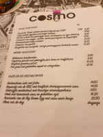 Cosmo menu