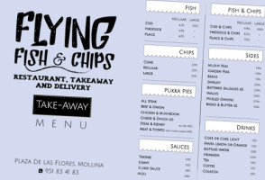 Flying Fish Chips food