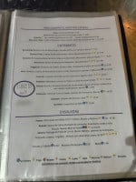 Casale Franco menu