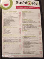 Sushiohh! menu