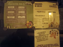 E Marisqueria Lemos menu