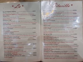 Sitarilla menu