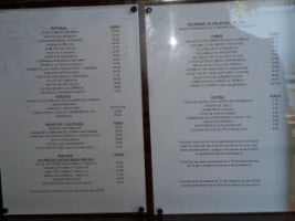 El Refectorio menu