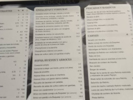 Venta La Duquesa menu