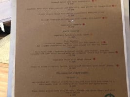 La Fabrica menu