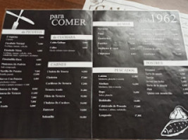 Luis menu