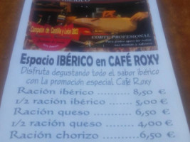 Roxy menu