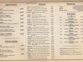 La Carbonara menu