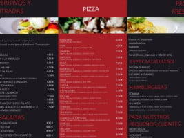 La Pizzeria menu