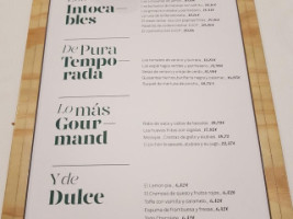 Deliciosa Marta menu