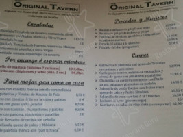 The Original TavernMedio Cudeyo menu