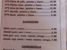 El Ranchito Del 47 menu