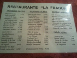 La Vera Garganta La Olla menu