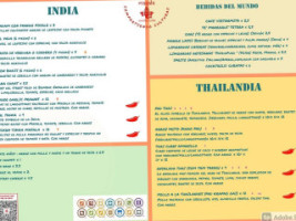 Masala Comida Etnika menu