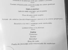 Ca La Gemma menu