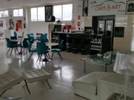 Cars Art Cafe inside