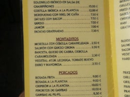 Paco Pepe menu